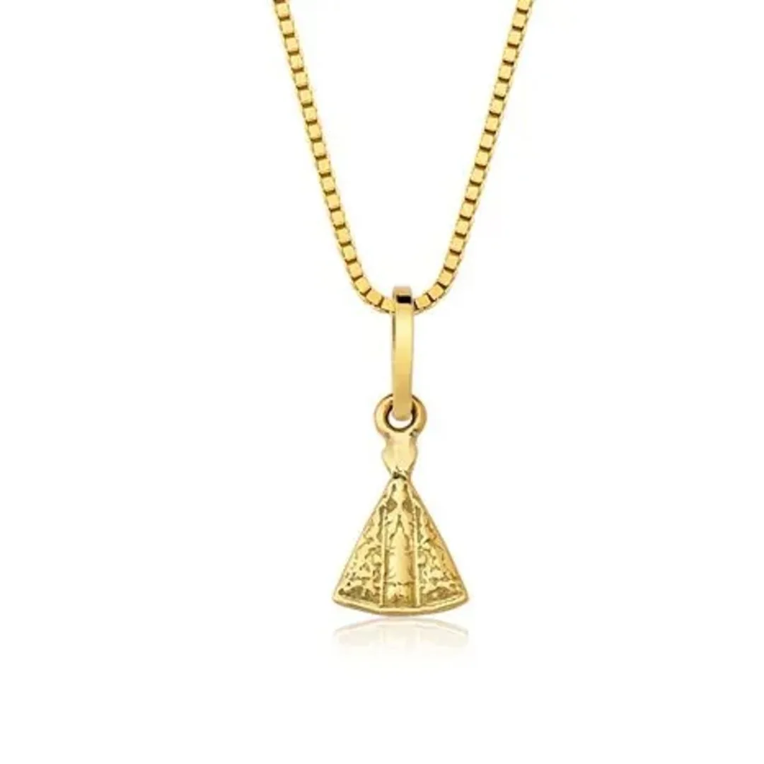 Pingente Nossa Senhora Ouro 18K
